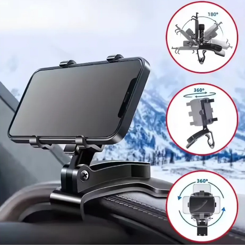 Holder360° PhoneGrip: Pyörivä Puhelinteline, Jossa On Vahva Kompakti Ote