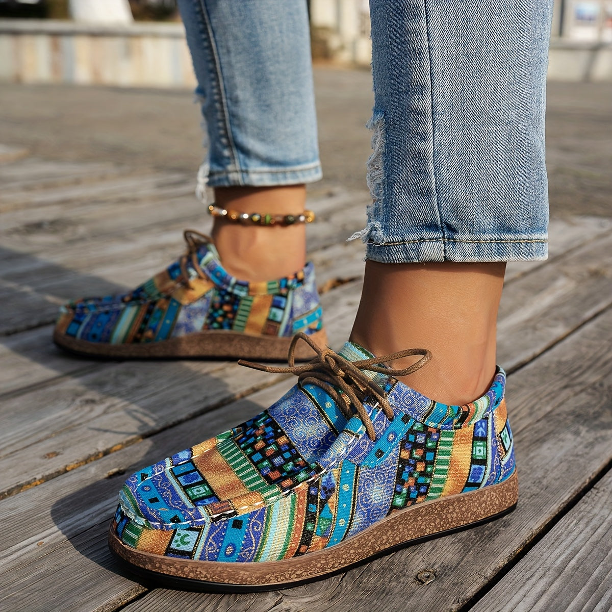 Happy™ ColorfulShoes: Tyylikkäät Modernit Mallit Naisten Kengät