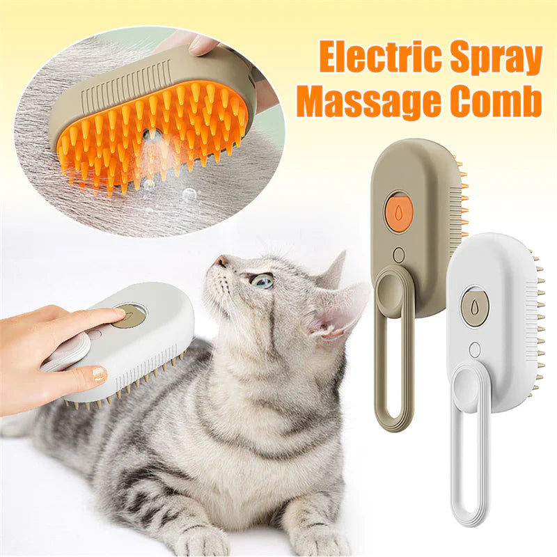 DogCatFri™ SteamBrush: Steam Lemmikki Hoito Harjata