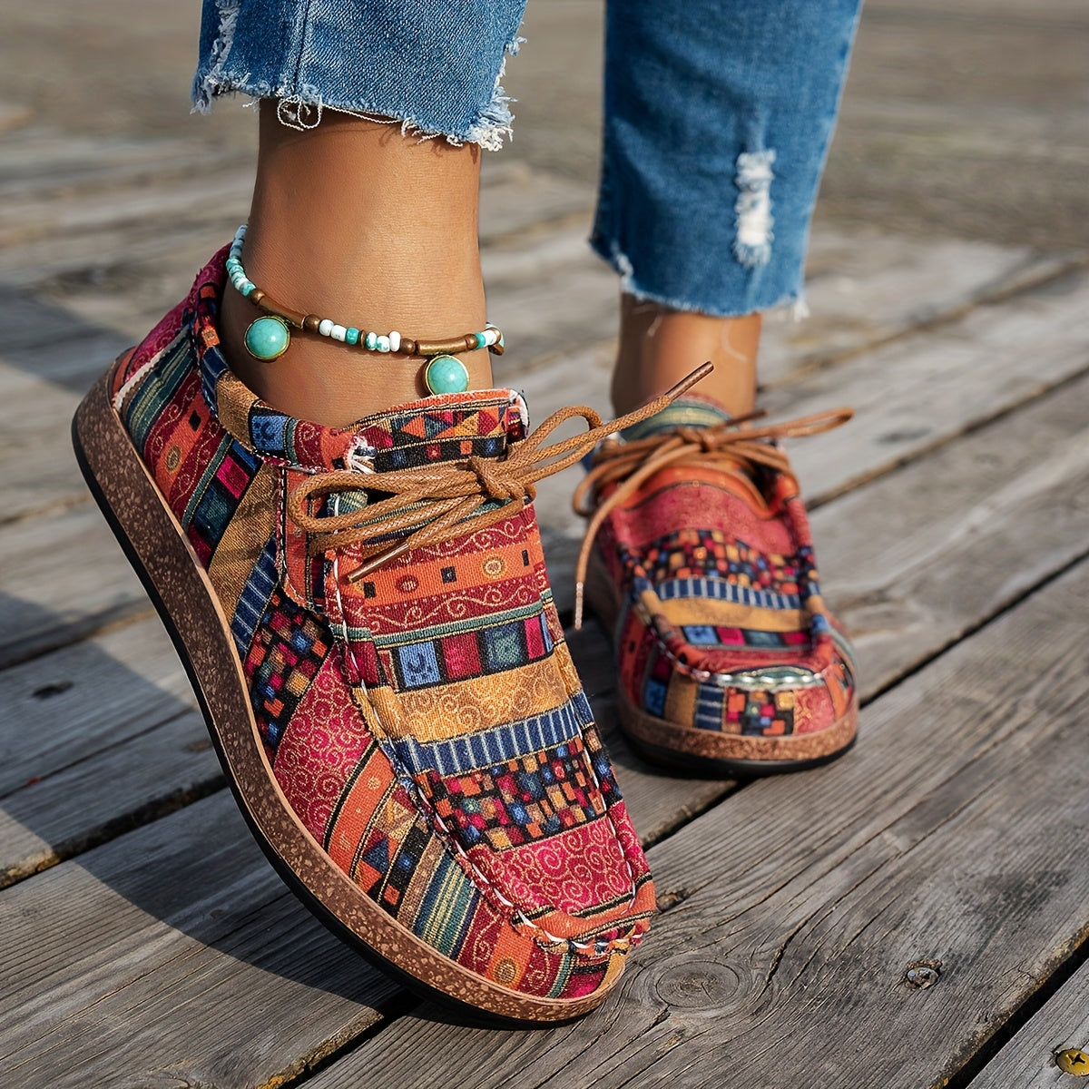 Happy™ ColorfulShoes: Tyylikkäät Modernit Mallit Naisten Kengät