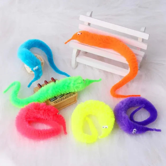 Kletshuts™ TwistyWorm - Sateenkaari Taika Kiemurteleva Mato
