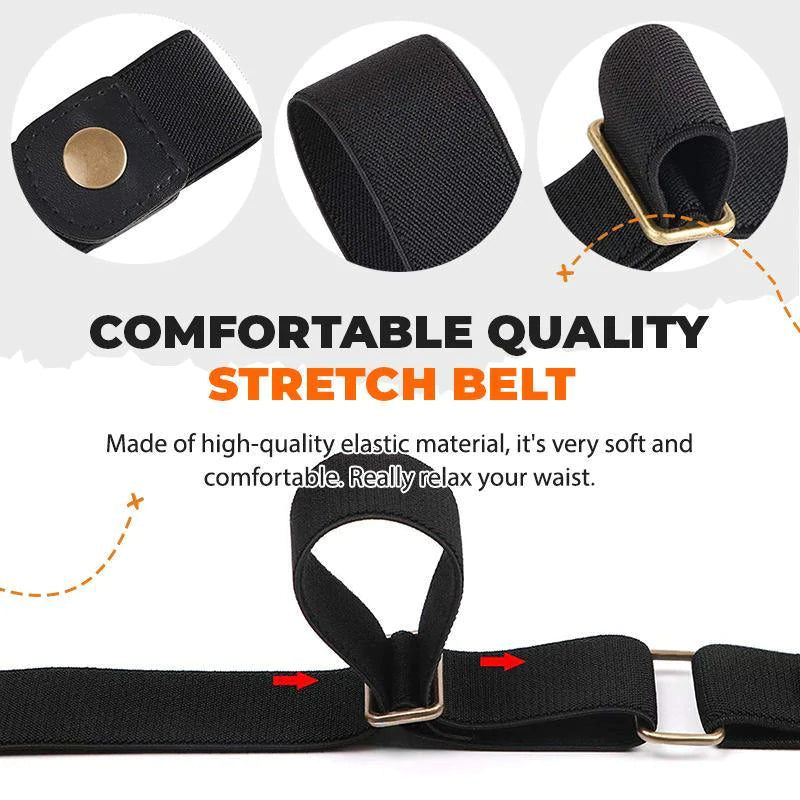 Icone™ ElasticBelt 1+1 ILMAINEN: Soljettomat Näkymättömät Joustavat Vyöt
