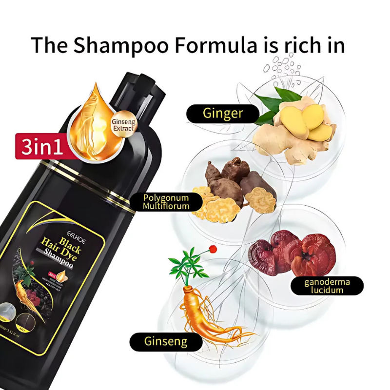 Rose® ColorShampoo 1+1 ILMAINEN: Välitön Väri Virkistävä Hehku Shampoo