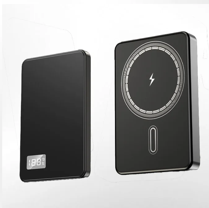 MagneticCharger - 3-in-1 Nopea  Magneettinen Laturi, Kannettava Virtapankki