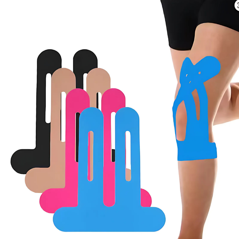 KneeTape: Turvallisuus Tuki Ja Mukavuus Joustava Polviteippi