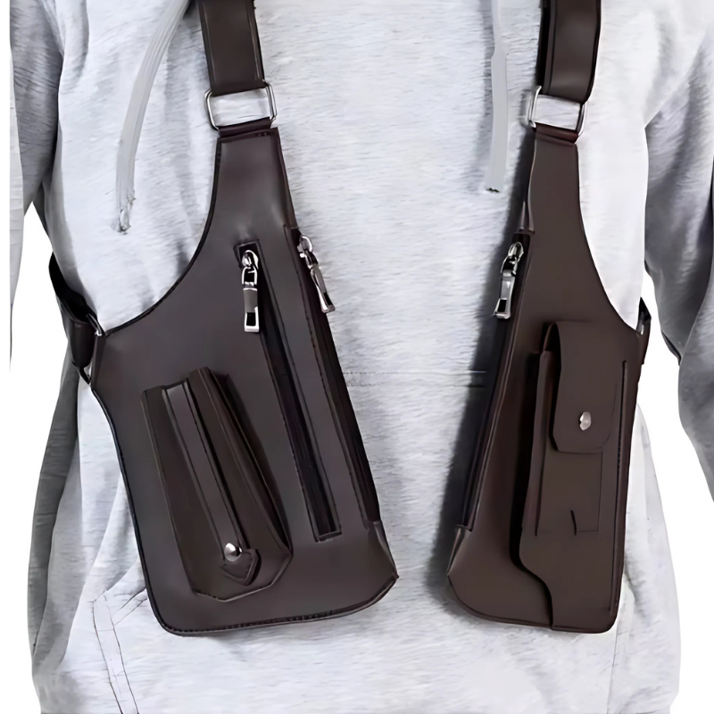 Icone™ SafetyBag: Turvattu Risti Olkapää Turvallisuus Laukkua Miehille Ja Naisille