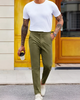Icone™ AdjustablePants: Slim Fit -Miesten Säädettävät Housut