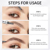 EyebrowPen 1+1 ILMAINEN: 3D Vedenkestävä Mikroblading Kulmakarvakyni