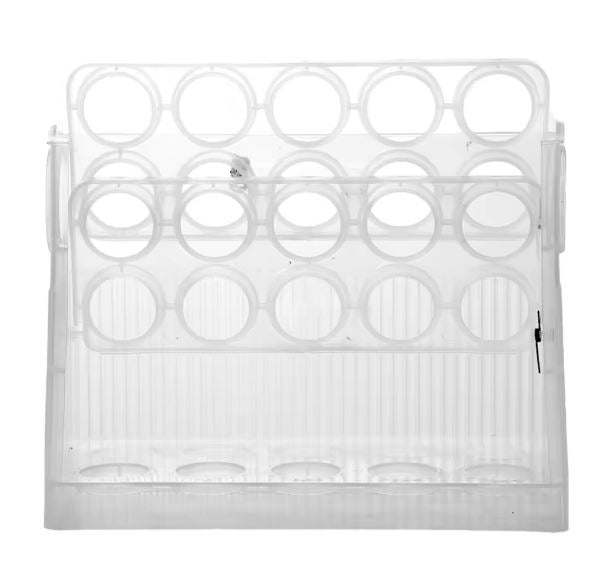 EggBox – Kolmitasoinen Itsepalautuva Munien Säilytysrasia