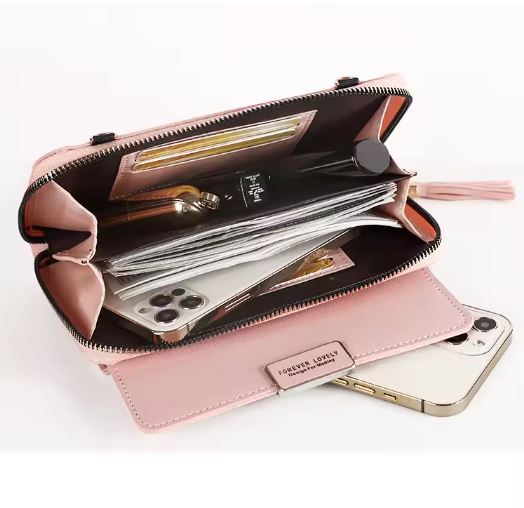 Icone™ WalletBag: Muunneltava Iso Lompak Rintareppu Kokassi