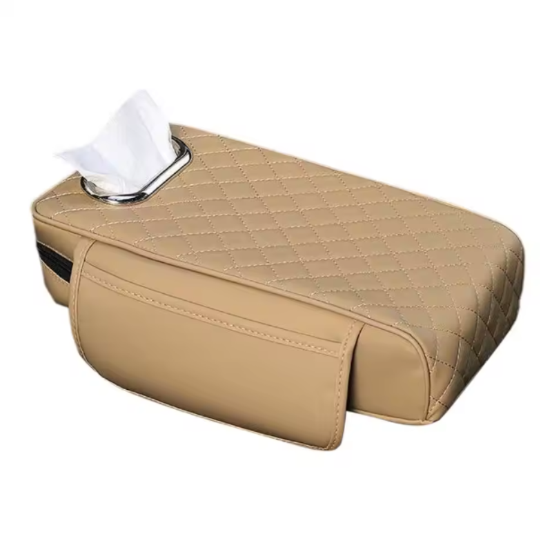 ArmrestCover: Universal Auton Käsinojan Kansi Tuki Säilytystaskujen Kanssa