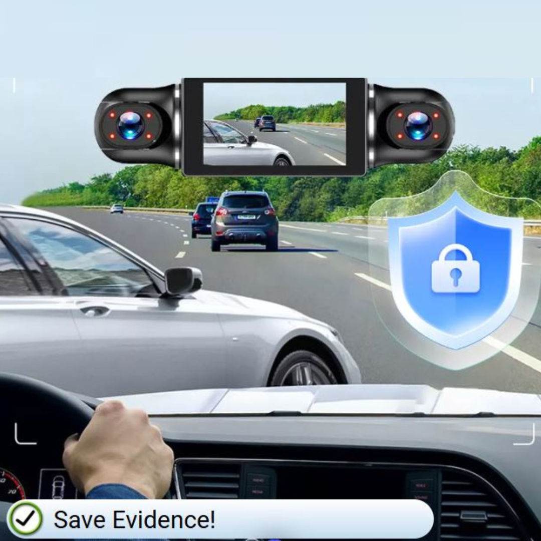 CarRecorder - Teräväpiirto 4 Kamerakulmaa Wifi-Autotallennin