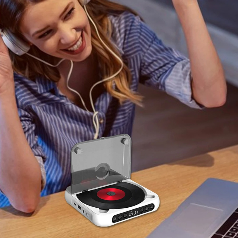 CDPlayer: Kannettava Bluetooth Ja Langallinen CD-Soitin