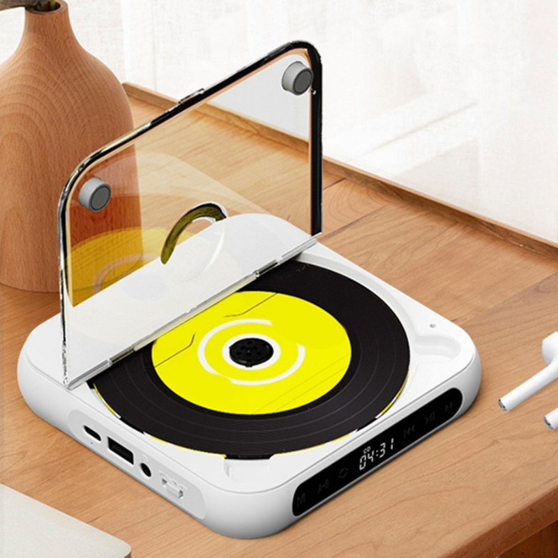 CDPlayer: Kannettava Bluetooth Ja Langallinen CD-Soitin