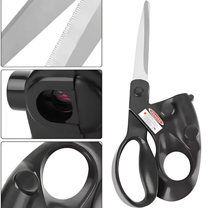 Globetrek° LaserScissors 1+1 ILMAINEN: Tarkka Leikkaus Laserohjattu Monikäyttöinen Sakset