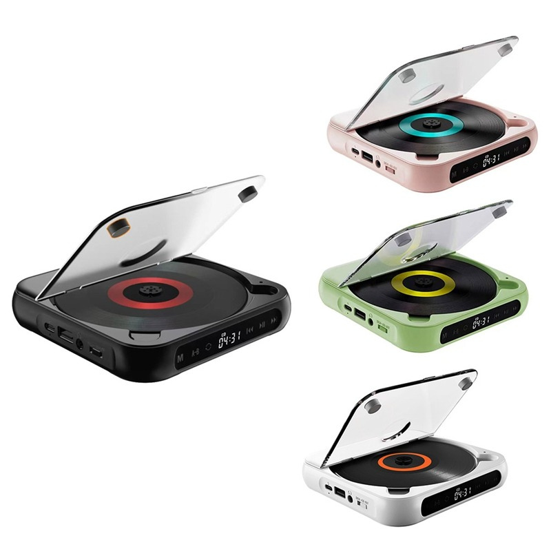 CDPlayer: Kannettava Bluetooth Ja Langallinen CD-Soitin
