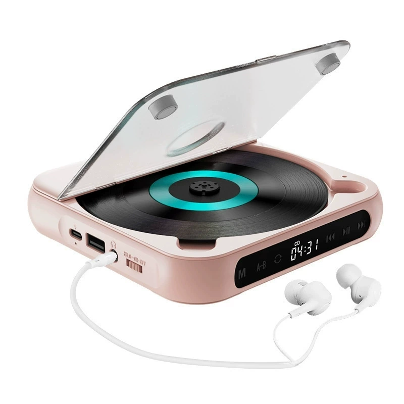 CDPlayer: Kannettava Bluetooth Ja Langallinen CD-Soitin