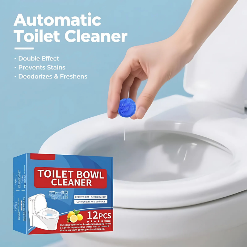 Cleaner Pro° ToiletTablets: Automaattinen Drop-In WC-Puhdistustabletit Tabletit