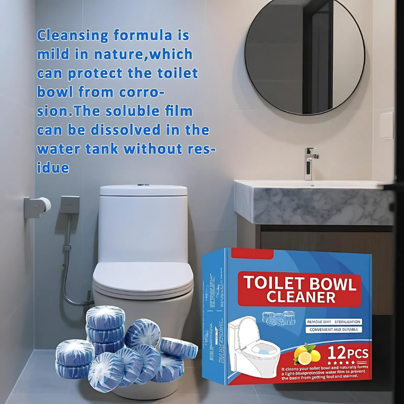 Cleaner Pro° ToiletTablets: Automaattinen Drop-In WC-Puhdistustabletit Tabletit