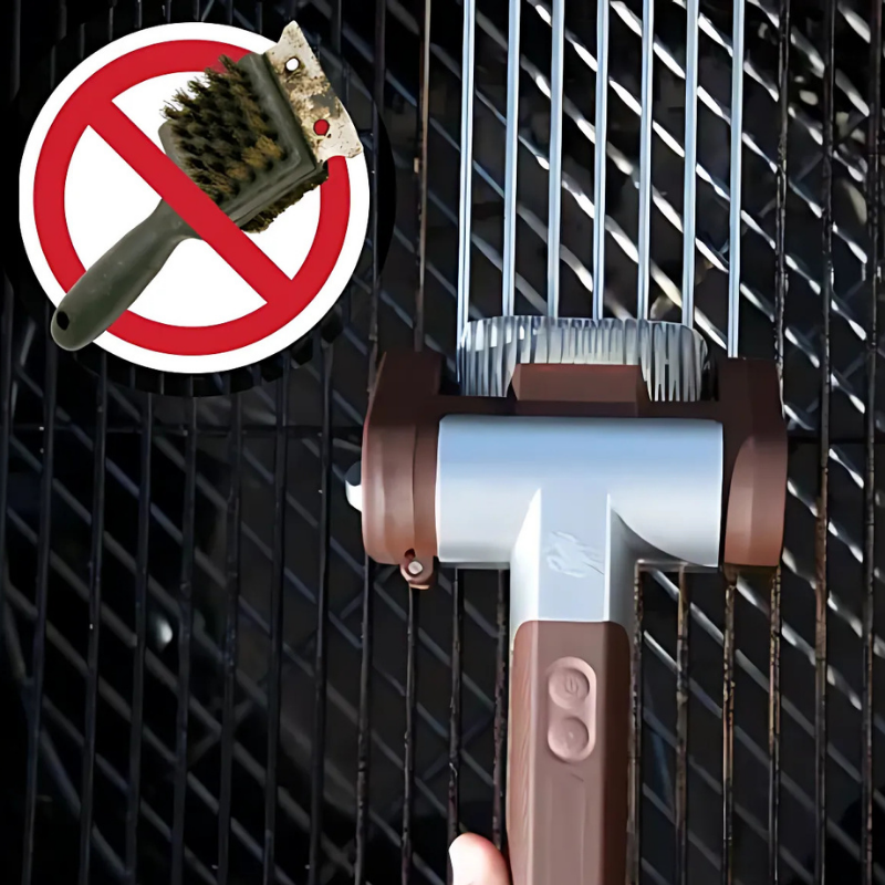 Cleaner Pro° GrillCleaner: Ladattava Sähköinen Harjaton Grillipuhdistin Rulla