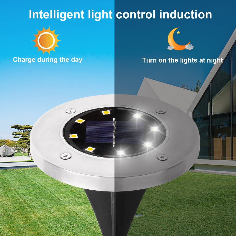 Ledsen™ LEDSolar: LED Solar Puutarha Ja Lawn Valot