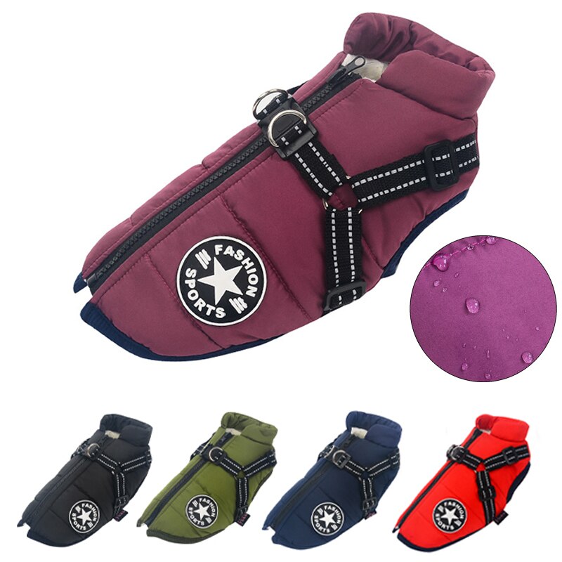 DogFri™ DogJacket: Vedenpitävä Talvi Koiran Takki