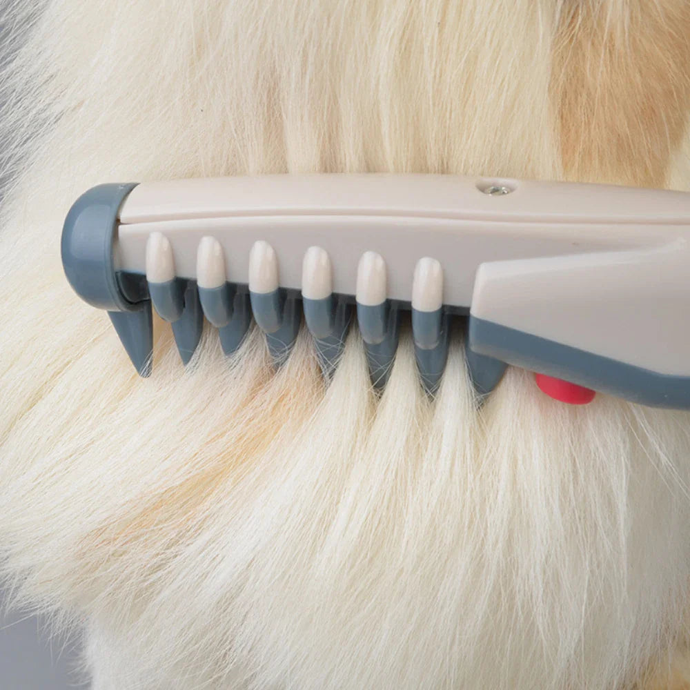 DogCatFri™ PetComb 1+1ILMAINEN: Sähköinen Lemmikkien Hoitokampa
