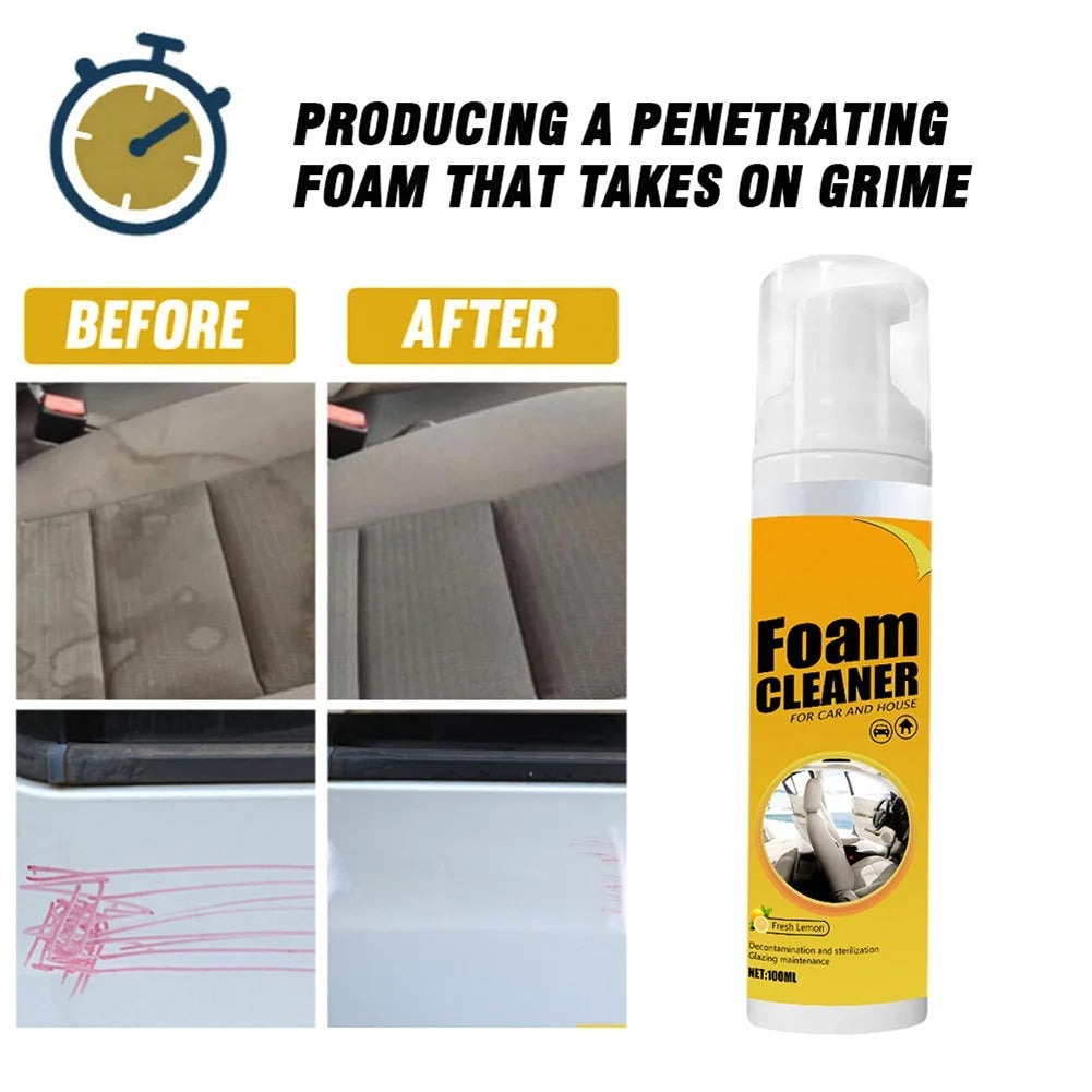 Cleaner Pro° FoamCleaner: Monikäyttöinen Koti Ja Auto Puhdistus Vaahtosuihke
