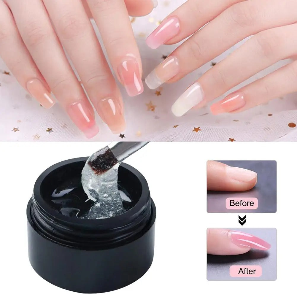 NailGel 1+1 ILMAINEN- Kynsien Korjaus Suojausgeeli