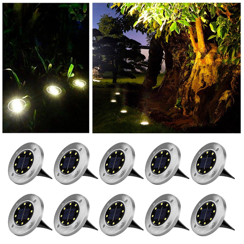Ledsen™ LEDSolar: LED Solar Puutarha Ja Lawn Valot