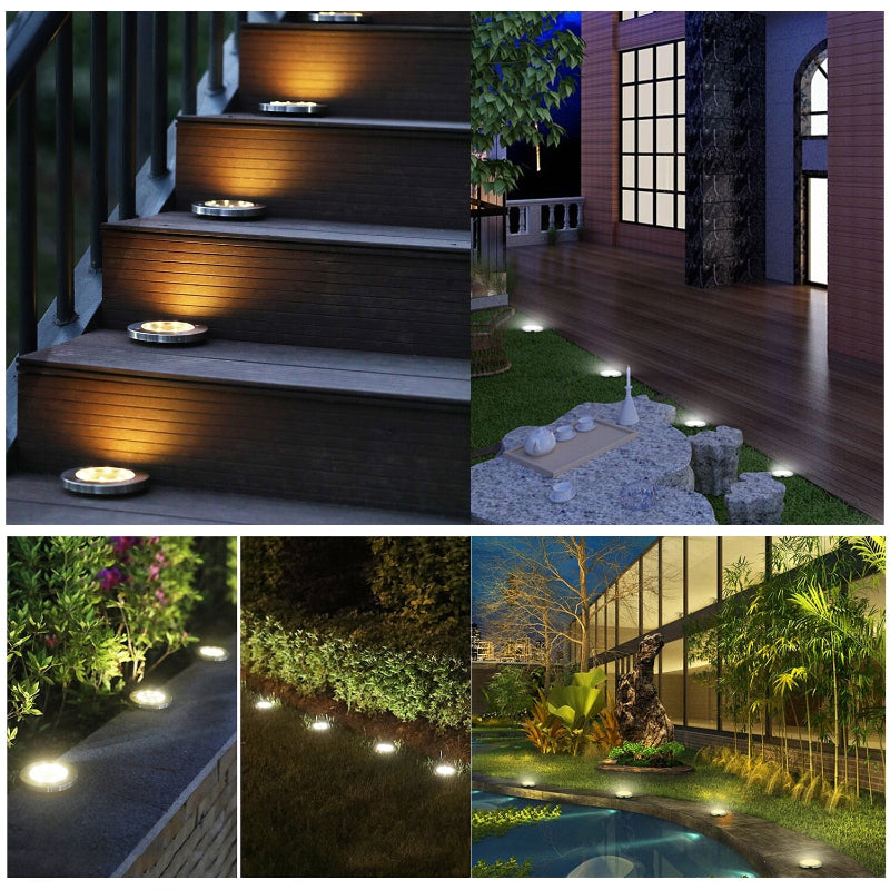 Ledsen™ LEDSolar: LED Solar Puutarha Ja Lawn Valot