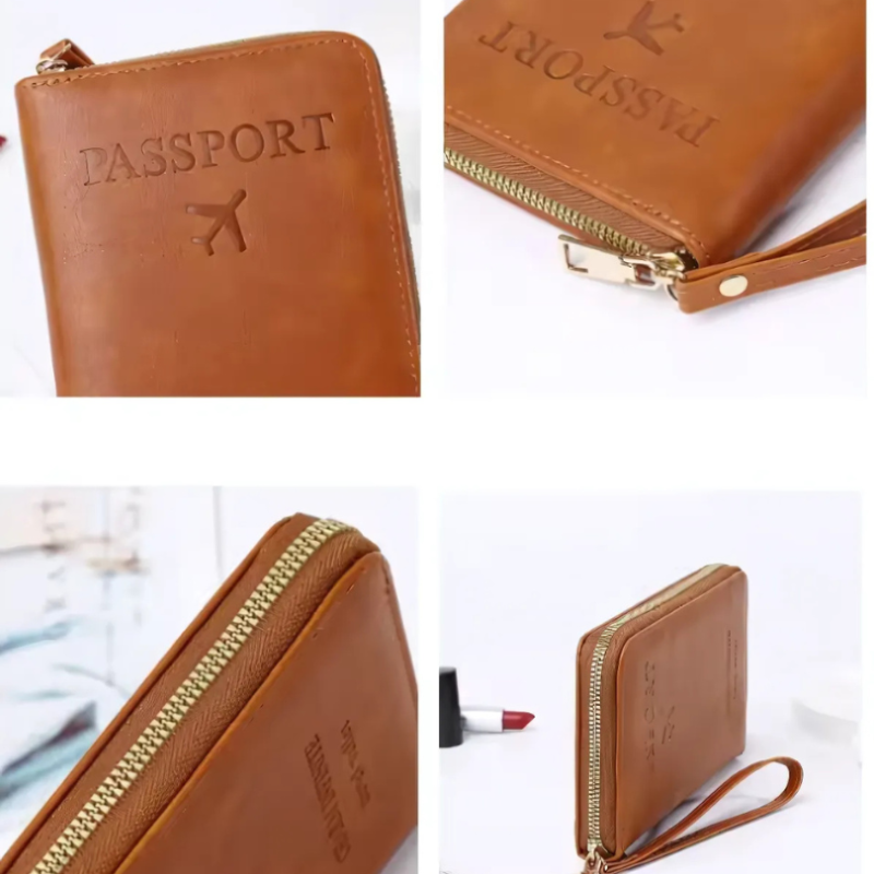 Icone™ TravelWallet 1+1 ILMAINEN: Kaikki Yhdessä Passikotelo Ja Matkalompakko