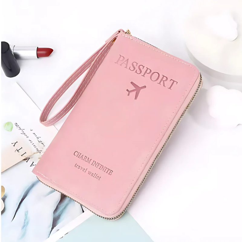 Icone™ TravelWallet 1+1 ILMAINEN: Kaikki Yhdessä Passikotelo Ja Matkalompakko
