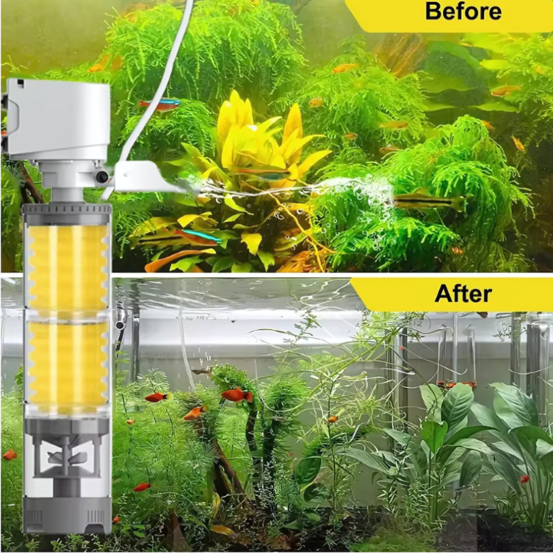 AquariumFilter: Veden  Kierto Ja Suodatus Akvaarion Suodatin Setti