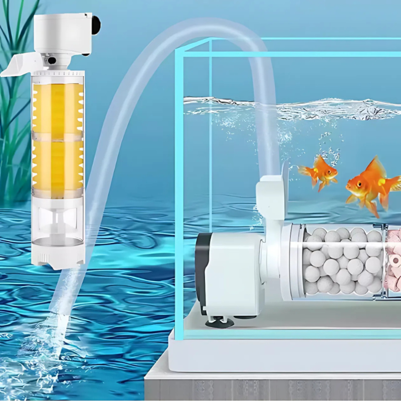 AquariumFilter: Veden  Kierto Ja Suodatus Akvaarion Suodatin Setti