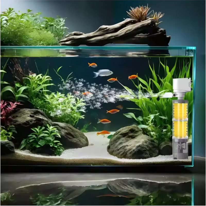 AquariumFilter: Veden  Kierto Ja Suodatus Akvaarion Suodatin Setti