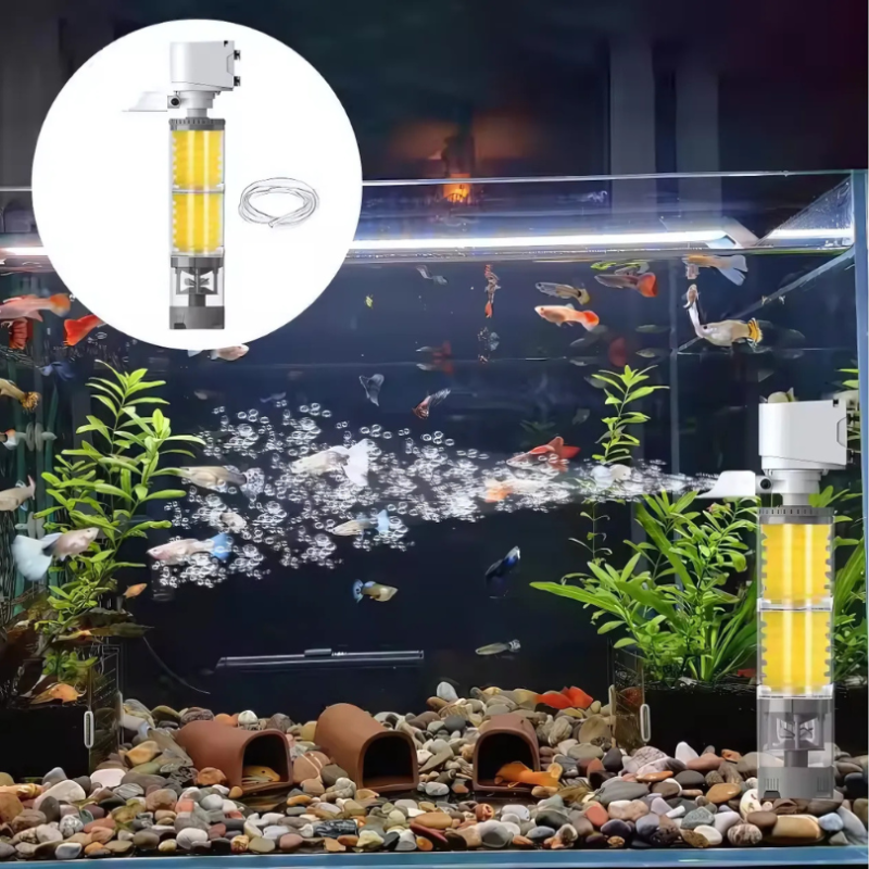 AquariumFilter: Veden  Kierto Ja Suodatus Akvaarion Suodatin Setti