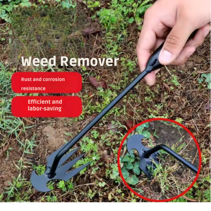 WeedRemover 1+1 ILMAINEN: Ergonominen Rikkaruohojen Poisto Puutarhatyökalu