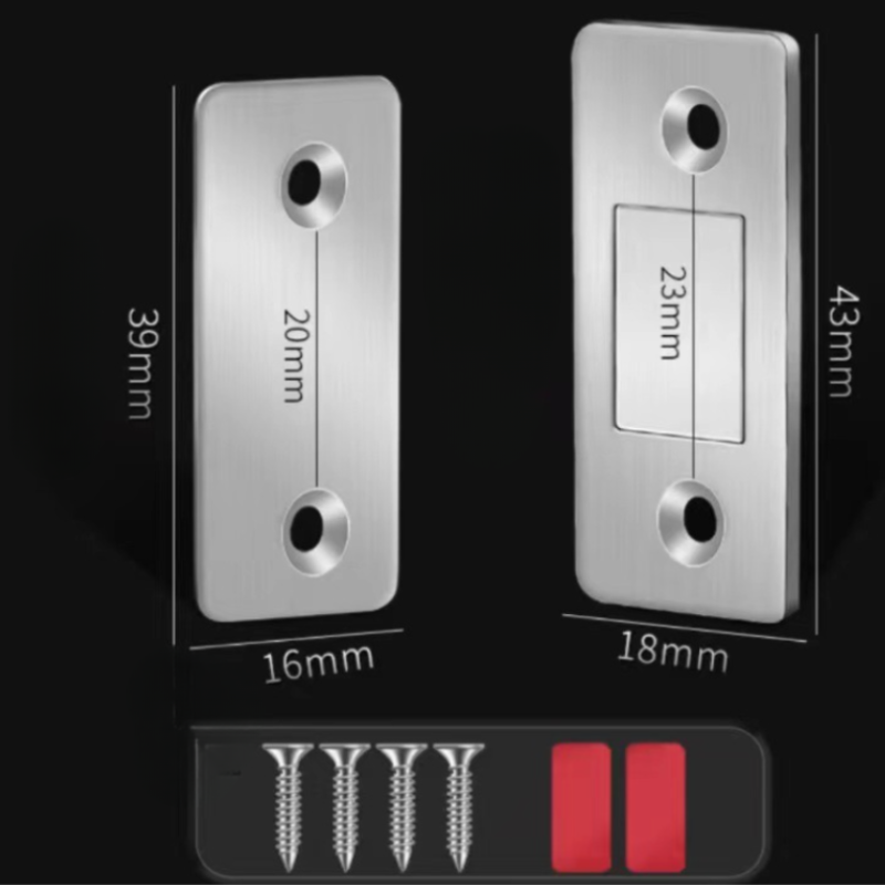 MagnetCatch 6+6 ILMAINEN: Vahva Magneettinen Saalis Kaappeihin Ja Oviin.