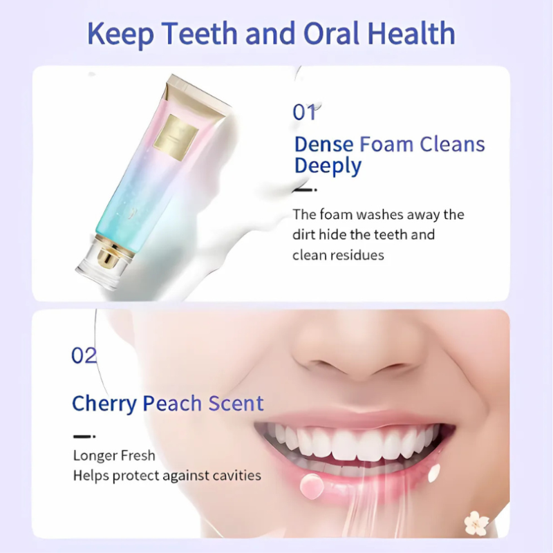 WhiteningToothpaste 1+1 ILMAINEN: Niacinamide-Valkaiseva Ja Tahroja Poistava Hammastahna