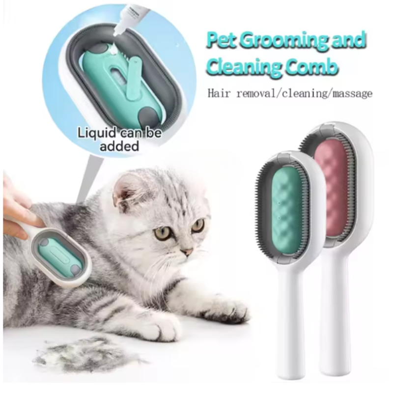 DogCatFri™ GroomingBrush 1+1 ILMAINEN: Lemmikkien Karvanpoistaja Ja Hierontaharjan