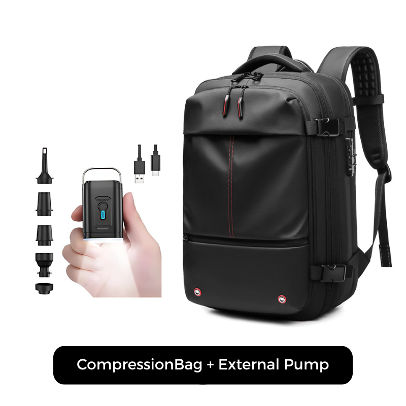 Icone™ CompressionBag: Tilansäästö Säästäjä Puristus Imuri Matka Laukku