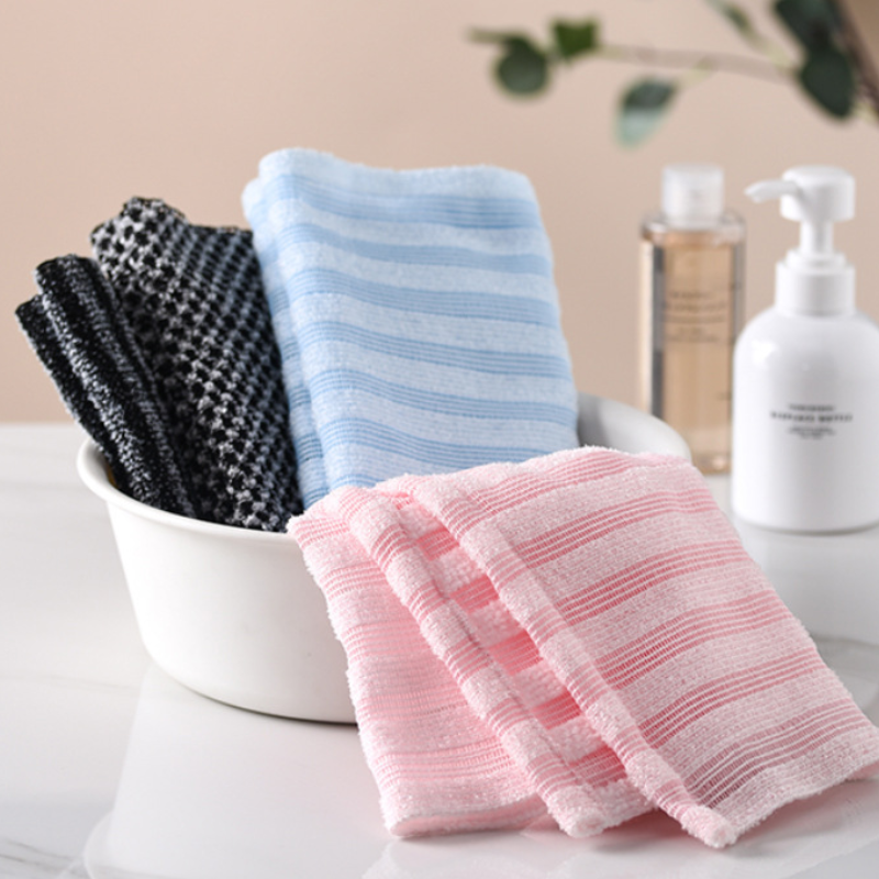 ScrubTowel 1+1 ILMAISEKSI - Kuorinta Suihku Hangata Pyyhe