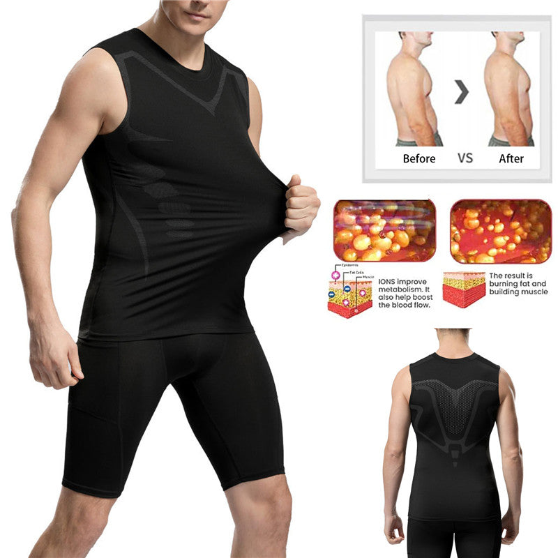 Icone™ BodyBoost 1+1 ILMAINEN: Miesten Runko Muotoilevat Alusvaatteet