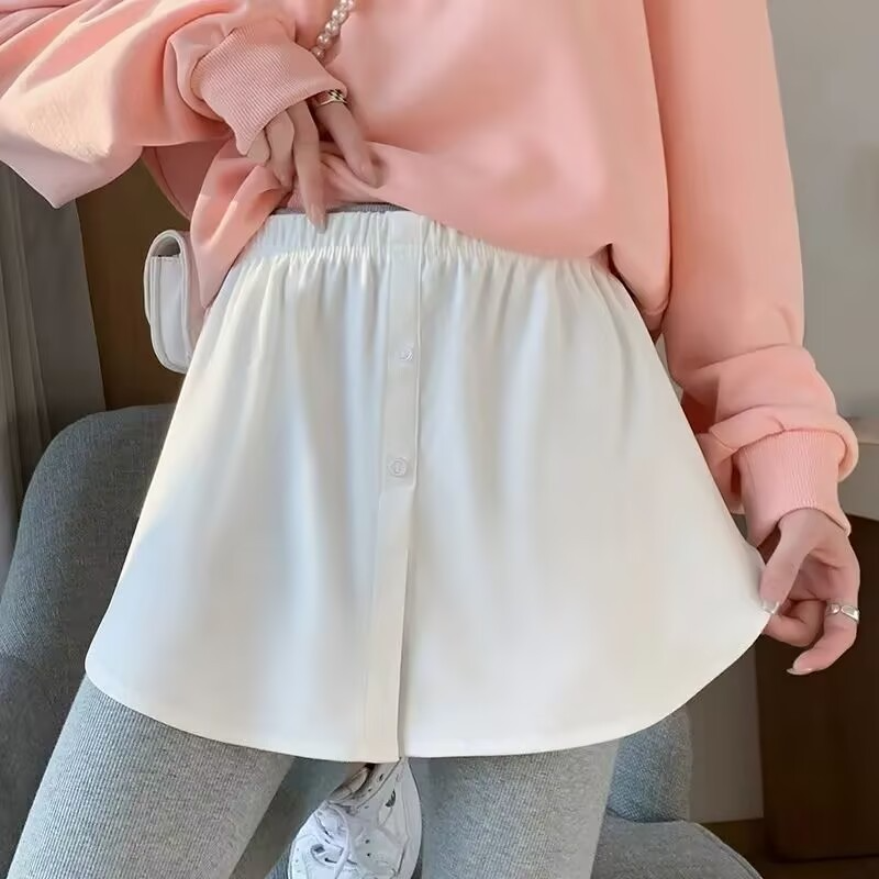 Icone™ WaistSkirt 1+1 ILMAINEN: Tyylikäs Pusero Jatke Korkea Vyötärö Hame Naisille