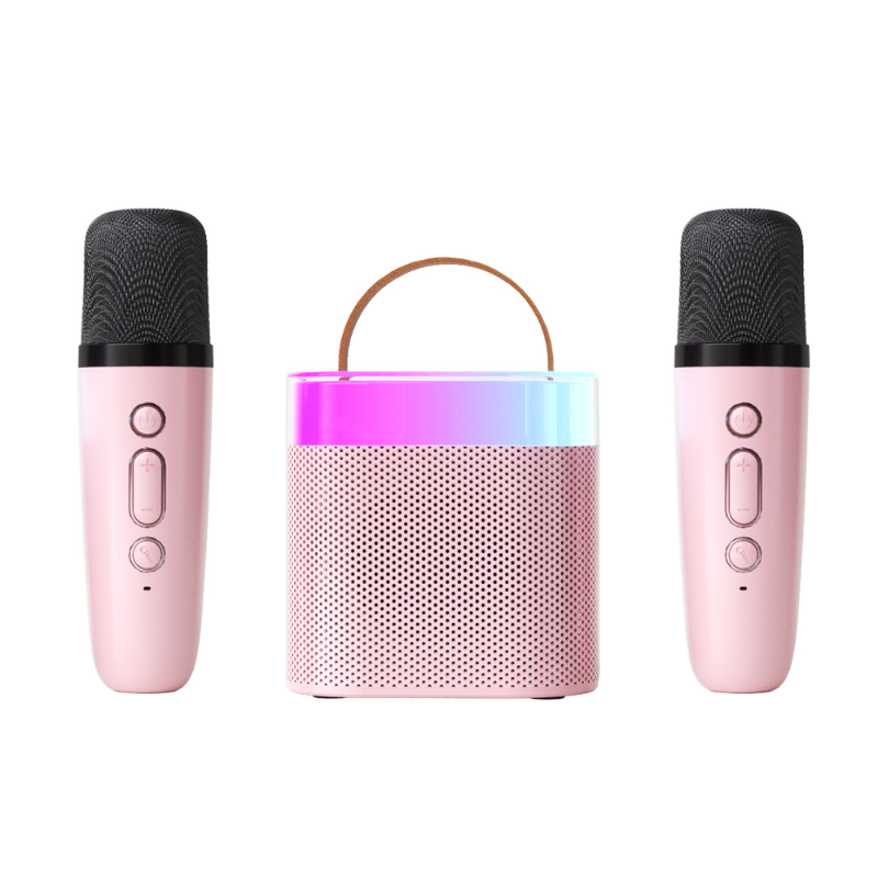 KaraokePro – Mini Karaokekone Langattomilla Mikrofoneilla