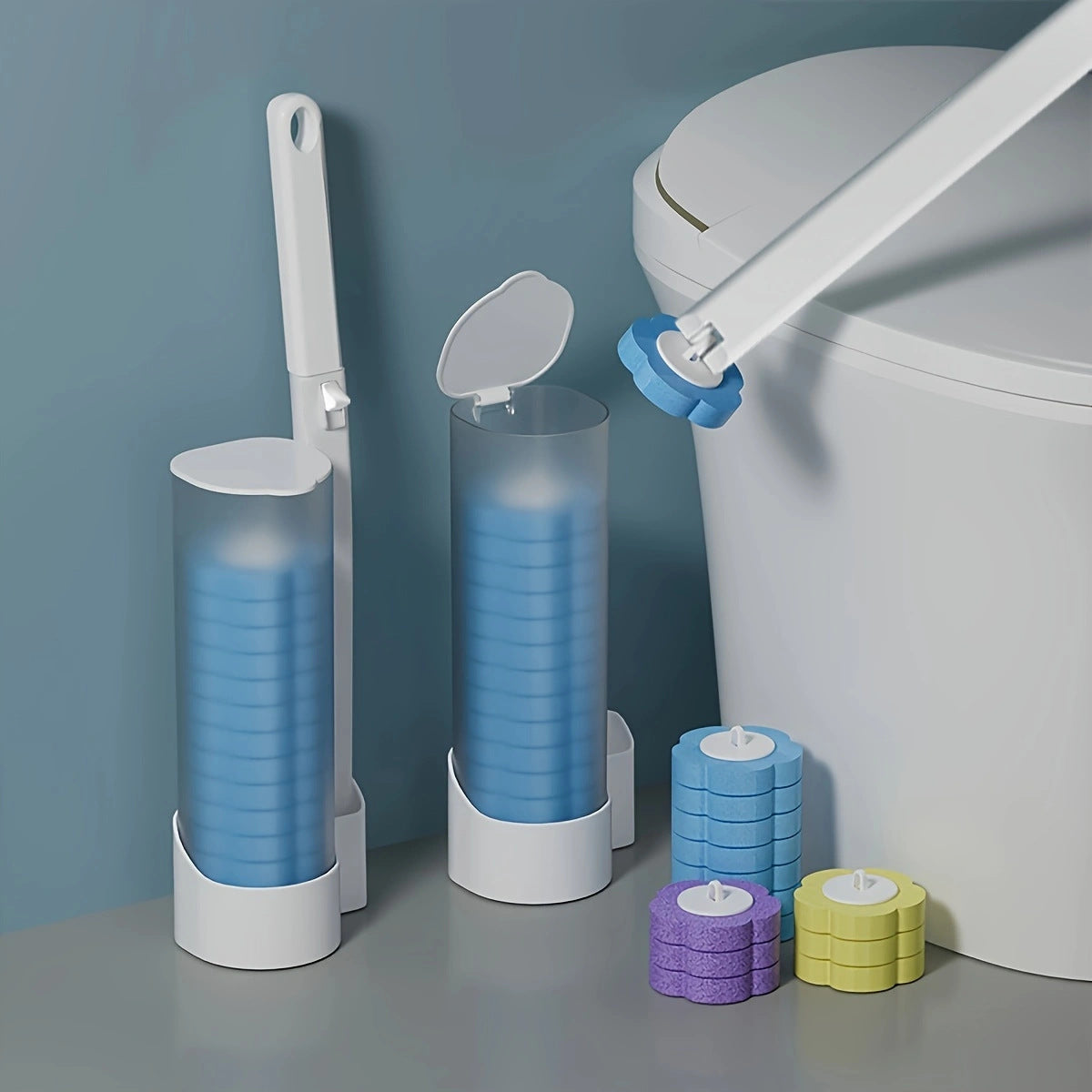 Cleaner Pro° ToiletCleaner: Kertakäyttöinen WC-Harjan Päätyjen Puhdistussetti