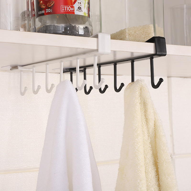 GlideHold® ShelfHooks 1+1 ILMAISEKSI: Hylly Ripustettavat Telinekoukut Keittiöön Ja Vaatekaappiin