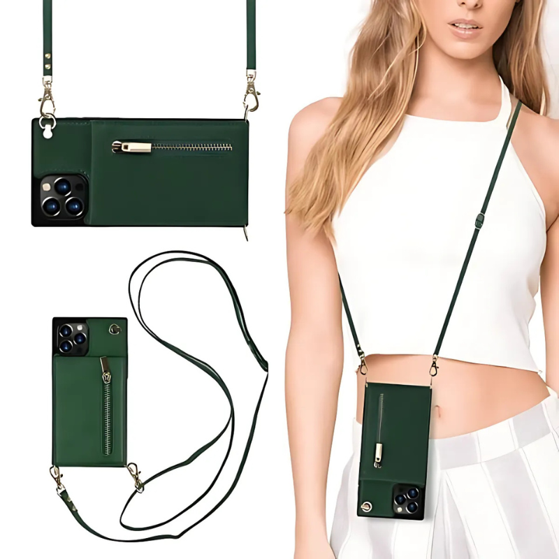 Icone™ PhoneWallet: CrossBody Puhelin Kotelo Lompakko Ja Korttikotelo