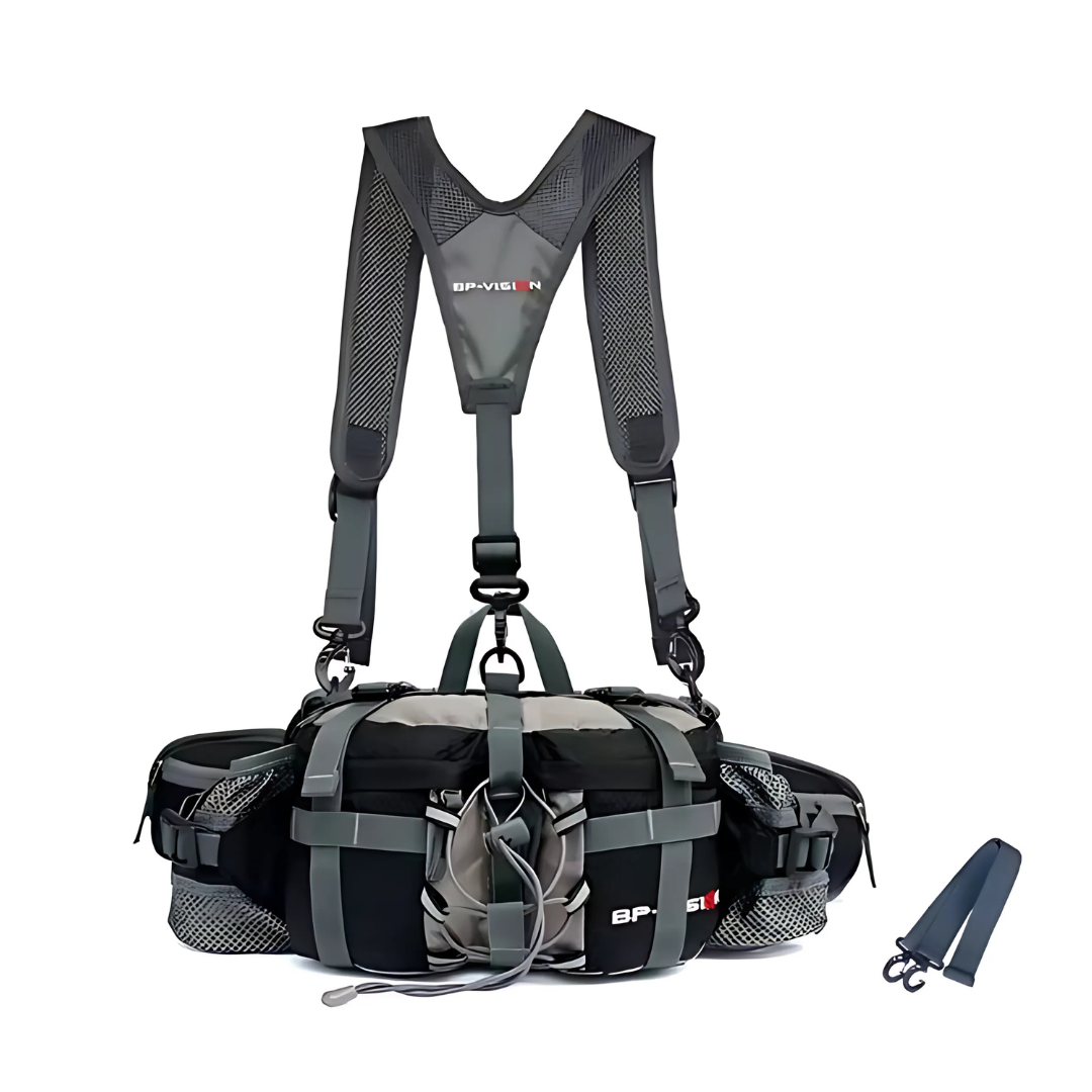 Icone™ AdventureBag: Monitoiminen Ulkoilu Seikkailu Gear Laukku